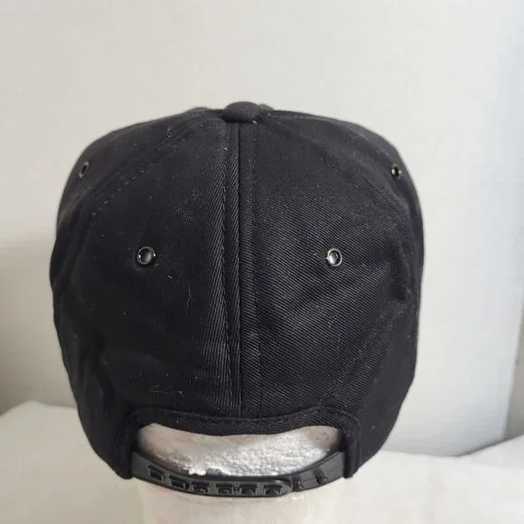 Black Rope-Trim Baseball Cap - Picture 5 of 11